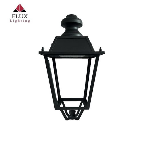 Городской фонарь алюминий - Lanterna storica Prato 354 - Elux srl - из стали / LED / квадратный