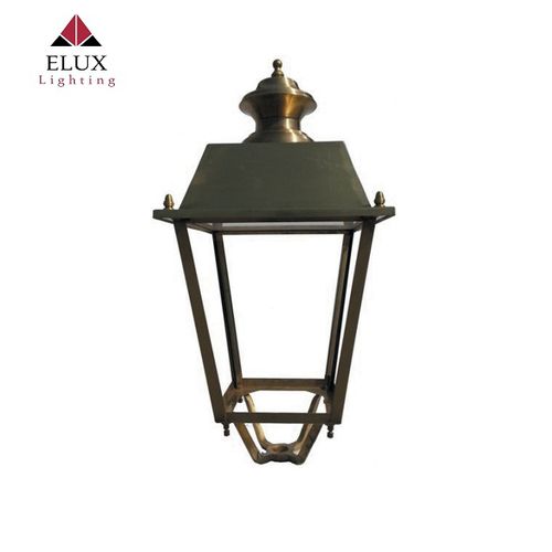 Классический городской фонарь - Lanterna storica Novara 305OT - Elux srl - латуни / LED / квадратный