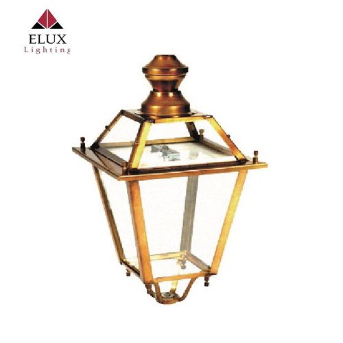 Стилизованный городской фонарь - Lanterna Lucca 309OT - Elux srl - в стиле Людовика XVI / латуни / LED