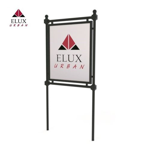 Фиксированное информационное табло - DHALIA 412 - Elux srl - городское / для коммерческого использования / для общественных мест