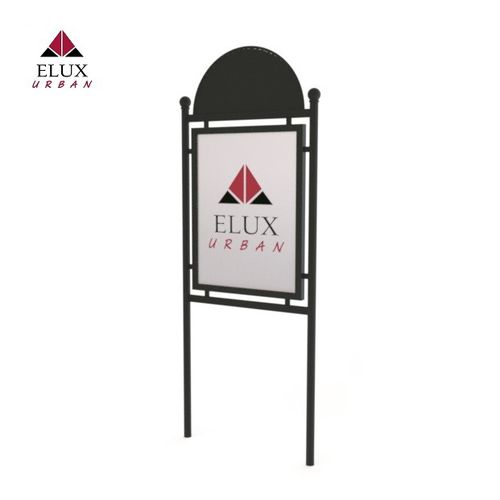 Фиксированное информационное табло - SCILLA 413 - Elux srl - городское / для коммерческого использования / рекламное