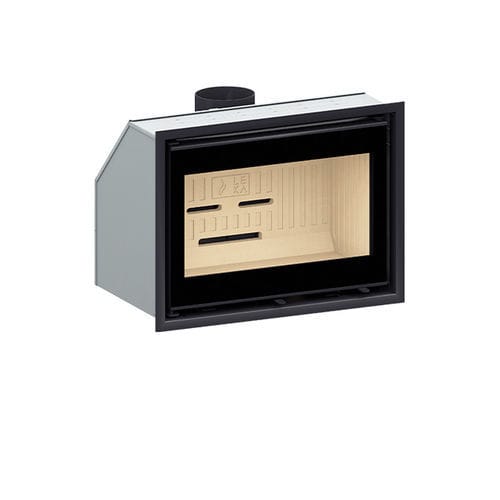 Дровяная топка для камина - LEKA 8059 - Cerampiù Srl - из металла / с естественной конвекцией / современная