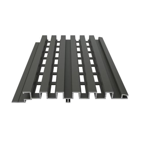 Перфорированное листовое железо - AD&Aacute;N - Alu-Stock SA - ребристое / из алюминия / 3D