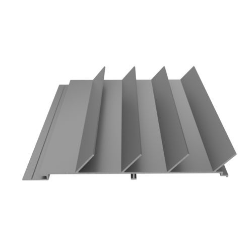 Ламинированное листовое железо - PEINE DE LOS VIENTOS - Alu-Stock SA - из алюминия / 3D / анодированное