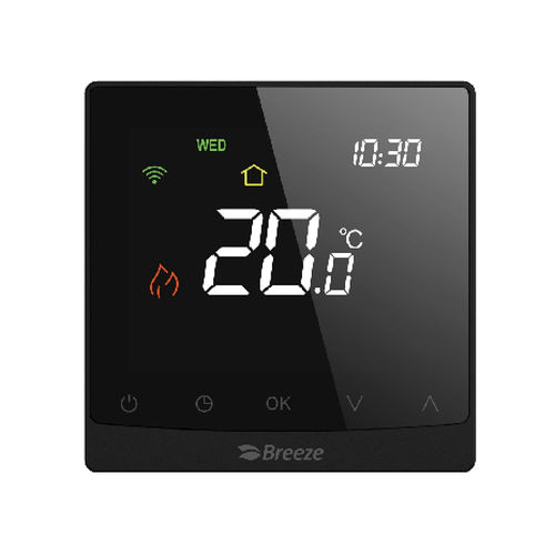 Цифровой термостат - BC205W-T - Breeze Controls - программируемый / для теплого пола / для окружающей среды