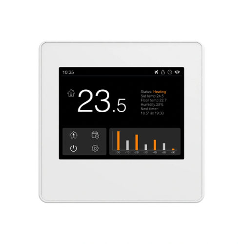 Цифровой термостат - BC204W-35 - Breeze Controls - программируемый / для теплого пола / для окружающей среды