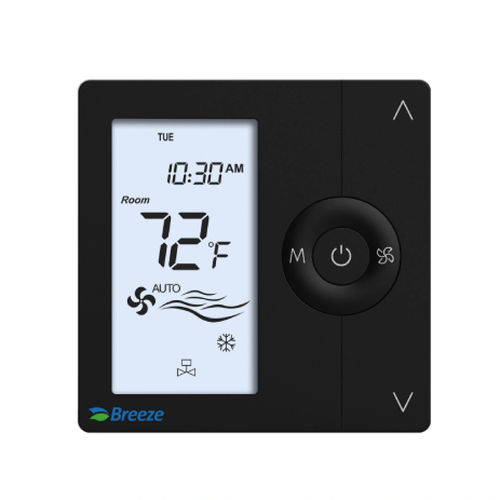Цифровой термостат - BC103-AC&HP - Breeze Controls - программируемый / для системы отопления / для окружающей среды