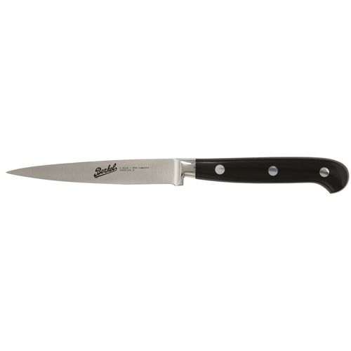 Нож для чистки овощей и фруктов с рукояткой из смолы - ADHOC 11 BLACK - Berkel - с лезвием из нержавеющей стали
