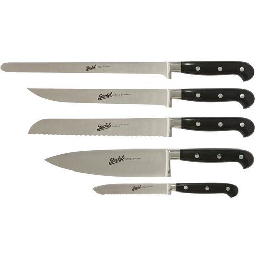 Поварской нож с рукояткой из смолы - ADHOC SET OF 5 - Berkel - с лезвием из нержавеющей стали