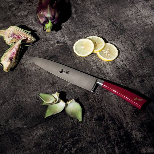 Поварской нож с пластиковой ручкой - ELEGANCE 16 RED - Berkel - с лезвием из нержавеющей стали