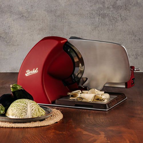 Ломтерезка для хлеба - HOME LINE 250 PLUS MATTE RED - Berkel - для сыра / для фруктов / для овощей