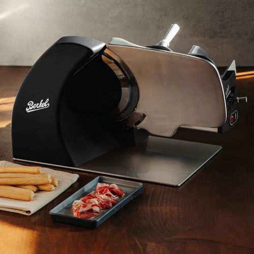 Ломтерезка для хлеба - HOME LINE 200 PLUS MATTE BLACK - Berkel - для сыра / для фруктов / для овощей