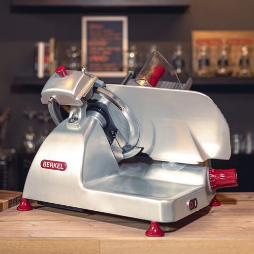 Ломтерезка для мяса - PRO LINE XS30 SILVER - Berkel - для колбасных изделий / полуавтоматическая / для профессионального использования