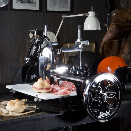Ломтерезка для мяса - FLYWHEEL P15 BLACK - Berkel - ручная / для профессионального использования / с дисковым ножом