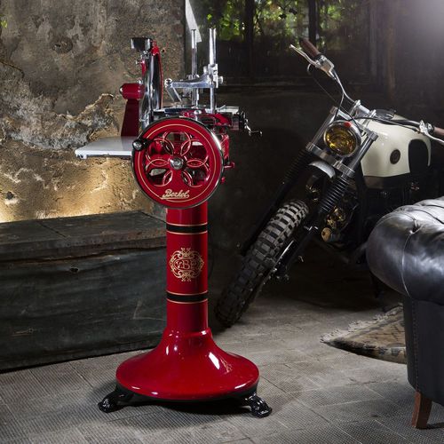 Ломтерезка для мяса - FLYWHEEL P15 RED - Berkel - ручная / для профессионального использования / с дисковым ножом