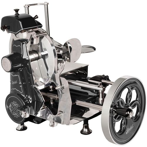Ломтерезка для ветчины - FLYWHEEL B2 BLACK - Berkel - ручная / с дисковым ножом / из нержавеющей стали