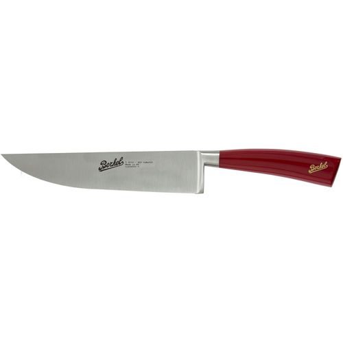 Поварской нож с рукояткой из смолы - ELEGANCE 20 RED - Berkel - с лезвием из нержавеющей стали