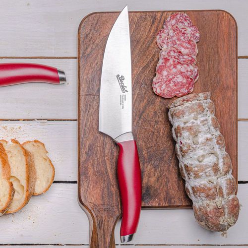 Поварской нож с пластиковой ручкой - TEKNICA 15 RED - Berkel - с лезвием из нержавеющей стали