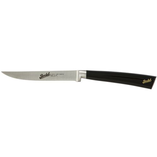 Нож для стейка с рукояткой из смолы - ELEGANCE 11 BLACK - Berkel - с лезвием из нержавеющей стали