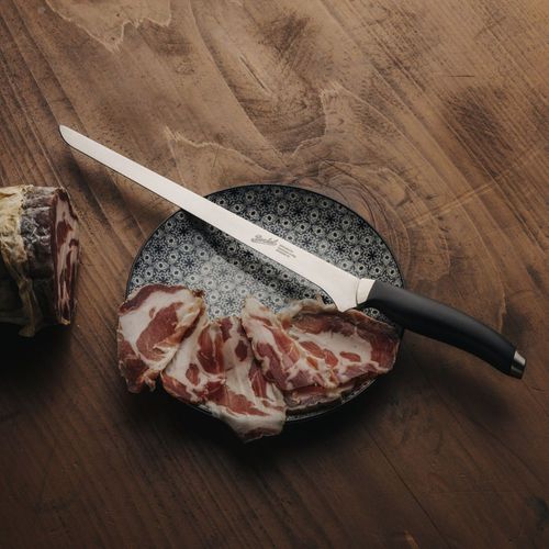 Кухонный нож с пластиковой ручкой - TEKNICA 28 BLACK - Berkel - с лезвием из нержавеющей стали