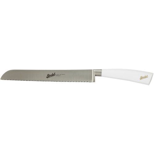 Нож для хлеба с рукояткой из смолы - ELEGANCE 22 WHITE - Berkel - с лезвием из нержавеющей стали