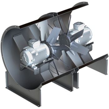 Осевой вентилятор - AXUS CONTRA-ROTATING  - AREM - спиральный / для профессионального использования / для интерьера