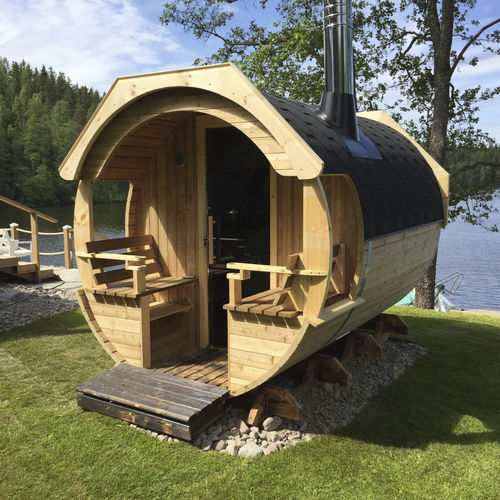 Финская сауна - Deluxe 3m - Catalina Spas - электрическая / для бытового использования / из сосны