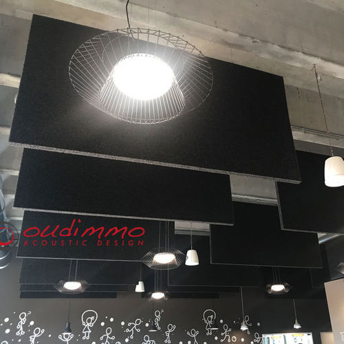 Подвесная звукоизоляционная панель - STRATOCELL® - Oudimmo Acoustic Design - для стены / для потолков / для рабочего стола