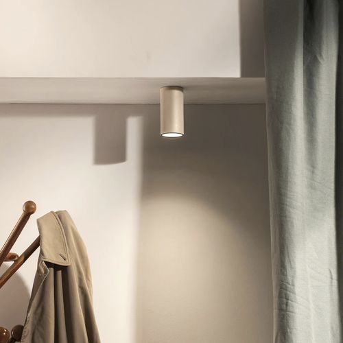 Современный потолочный светильник - CROMIA - Plato Design srls - трубчатый / из бетона / LED