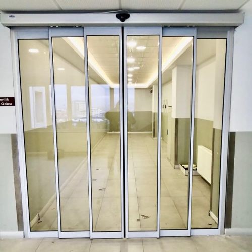 Телескопическое промышленные ворота - ICAT® - RSA Door Systems - из пластика / из анодированного алюминия / электрическое