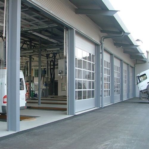 Секционное промышленные ворота - ICAT®  - RSA Door Systems - из алюминия / из стали / из нержавеющей стали