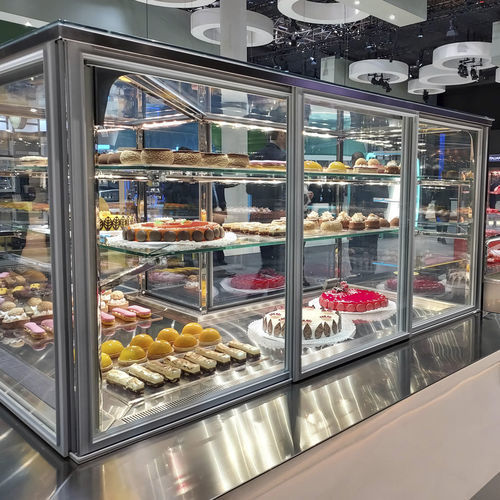 Островная холодильная витрина - BISTROT PASTRY - Eurocryor - наприлавочная / для кондитерских изделий / из металла