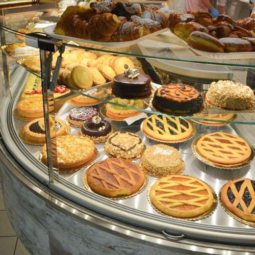 Стоечная холодильная витрина - KITE B PASTRY - Eurocryor - для кондитерских изделий / из металла / с дверью