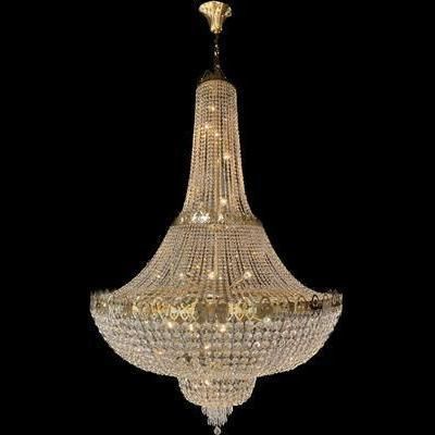 Современная люстра - 0100/120D - CRISTALUX LIGHTING DESIGN - из нержавеющей стали / из кристалла / для профессионального использования