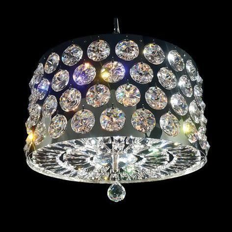 Подвесная лампа - 03041 - CRISTALUX LIGHTING DESIGN - из нержавеющей стали / из кристалла / современная