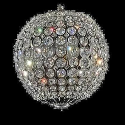 Подвесная лампа - 0307 SERIES - CRISTALUX LIGHTING DESIGN - из нержавеющей стали / из кристалла / современная