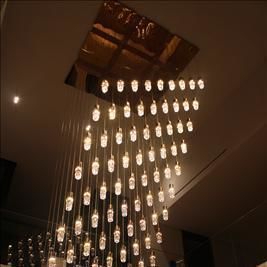 Современная люстра - 17611/200-200 - CRISTALUX LIGHTING DESIGN - из нержавеющей стали / из кристалла / для профессионального использования