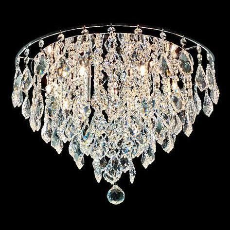 Современный потолочный светильник - 8520 - CRISTALUX LIGHTING DESIGN - круговой / из кристалла / накаливания