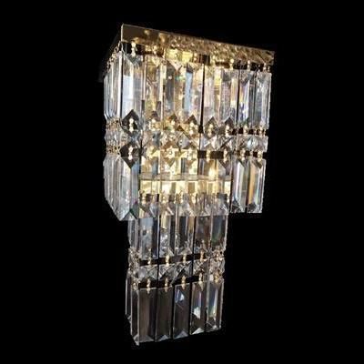 Современный настенный светильник - 2026/90 - CRISTALUX LIGHTING DESIGN - для интерьера / из металла / из кристалла