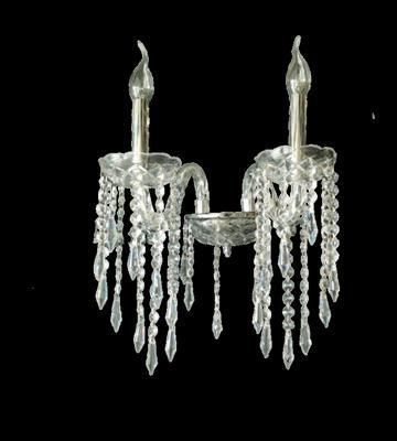 Современный настенный светильник - 145 SERIES - CRISTALUX LIGHTING DESIGN - для интерьера / из нержавеющей стали / из кристалла