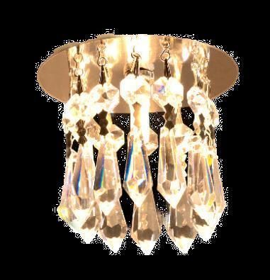Современный потолочный светильник - 401 - CRISTALUX LIGHTING DESIGN - круглый / из нержавеющей стали / из кристалла