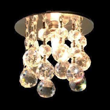 Классический потолочный светильник - 701 - CRISTALUX LIGHTING DESIGN - круговой / из нержавеющей стали / из кристалла
