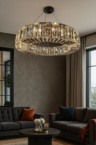 Подвесная лампа - 511 series - CRISTALUX LIGHTING DESIGN - из металла / из кристалла / современная