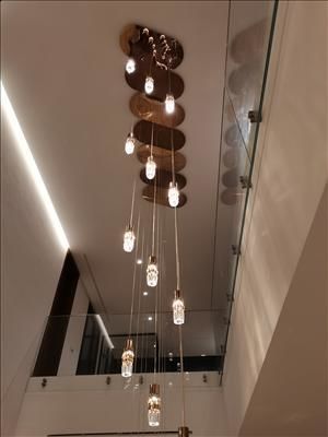 Дизайнерская люстра - 17611/200x80 - CRISTALUX LIGHTING DESIGN - для профессионального использования / квадратная