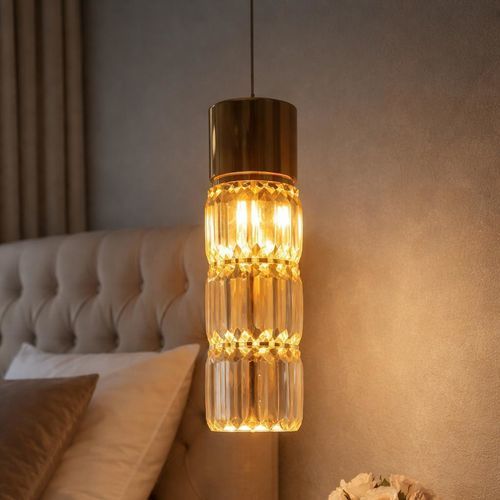 Подвесная лампа - 17611 - CRISTALUX LIGHTING DESIGN - из нержавеющей стали / из кристалла / современная