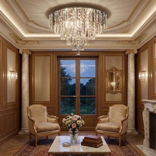Современная люстра - X7/S610 - CRISTALUX LIGHTING DESIGN - из кристалла / для профессионального использования / каскадная