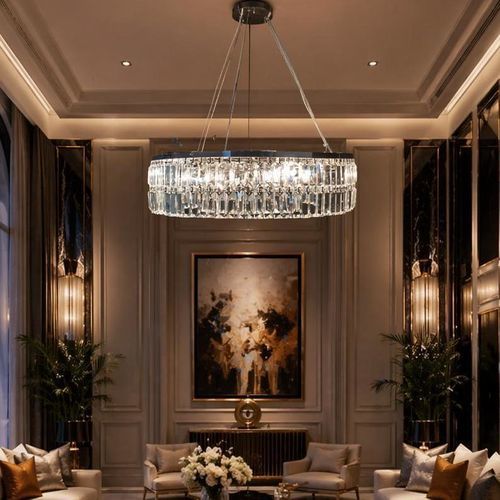 Современная люстра - X5 SERIES - CRISTALUX LIGHTING DESIGN - из нержавеющей стали / из стекла / для профессионального использования