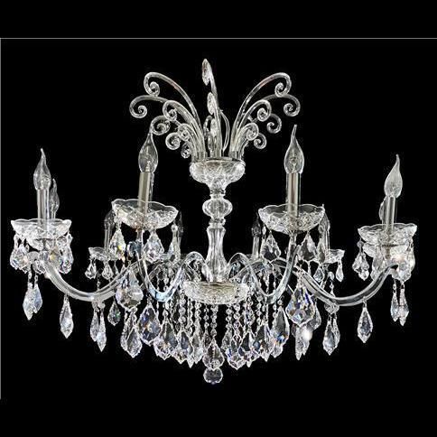 Классическая люстра - 2303/10 - CRISTALUX LIGHTING DESIGN - из нержавеющей стали / из кристалла / 10 лампочек