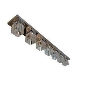 Современный потолочный светильник - 0575/7 - CRISTALUX LIGHTING DESIGN - прямоугольный / из металла / из кристалла