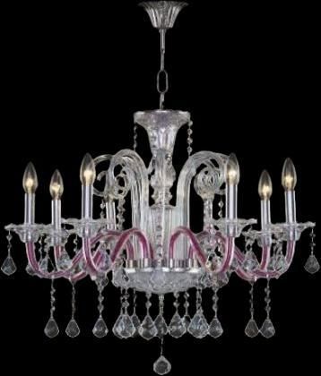 Классическая люстра - 13/165/6 - CRISTALUX LIGHTING DESIGN - из кристалла / 6 лампочек / торшер